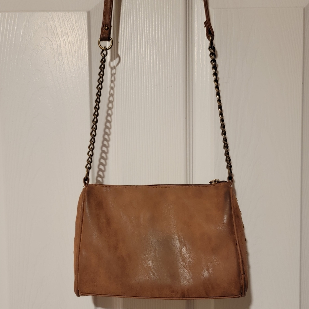 Tan studded crossbody - Picture 5 of 8